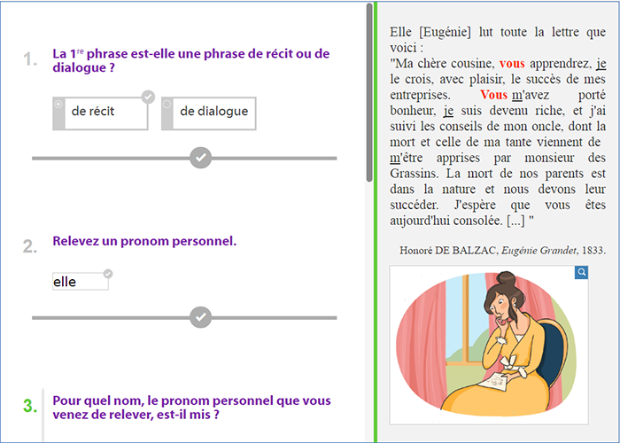 La grammaire sur l'espace numérique pédagogique ViaScola | Editions Bordas