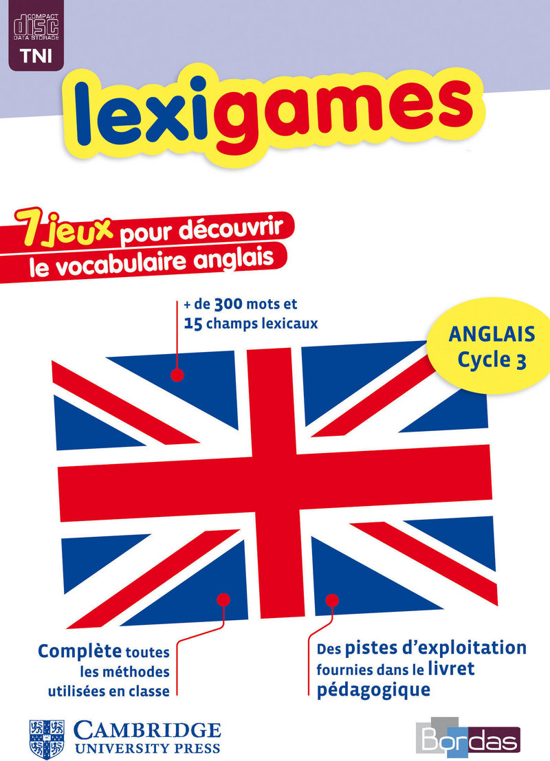 Lexigames Cycle 3 Video Ed 11 Bordas Editeur