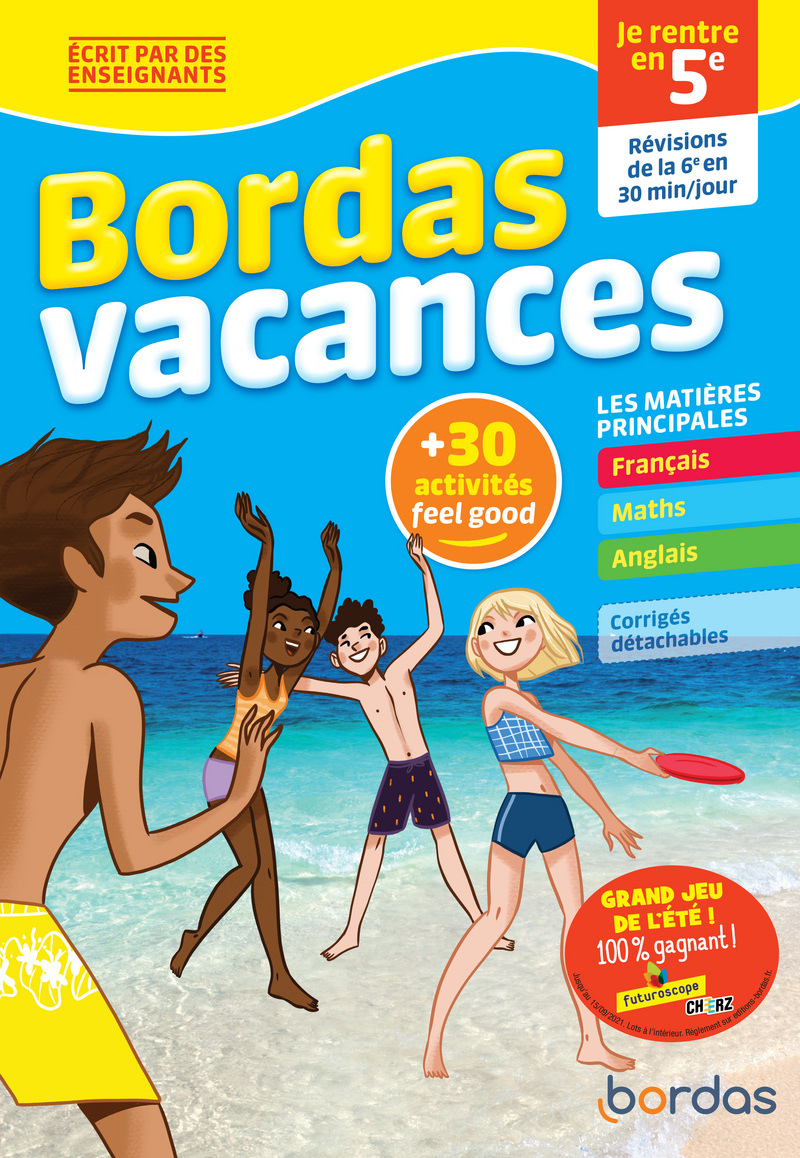 Bordas Vacances Je Rentre En 5e Cahier D Activites D Exercices Bordas Editeur
