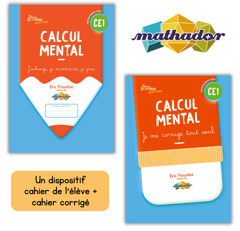 Le cahier CE1 - Nouvelle édition 2025