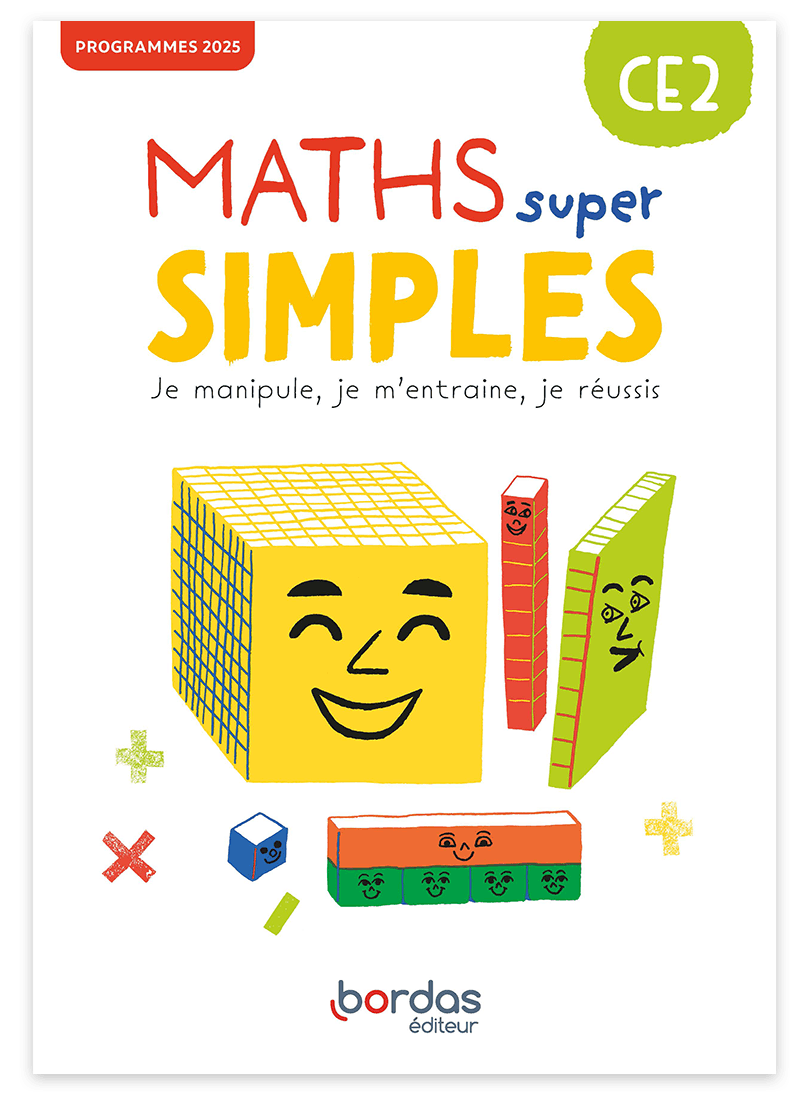 Couverture des Maths super simples CE2