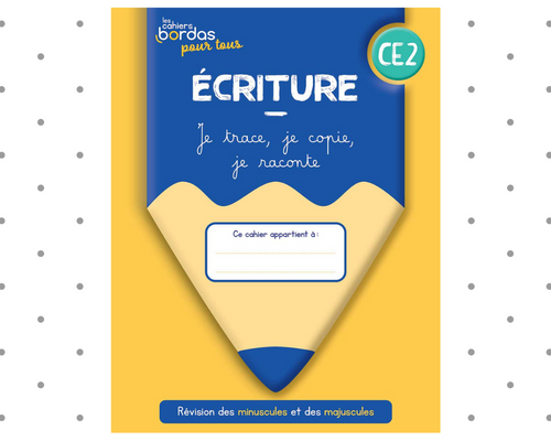 cahiers d'écriture CE1