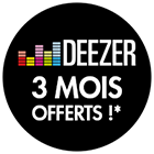 3 mois offerts à Deezer