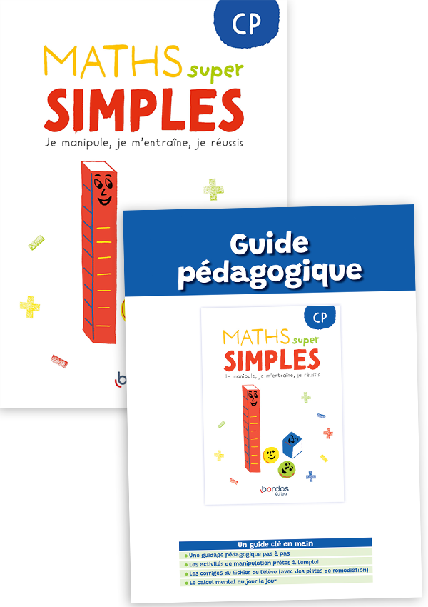 Couverture des Maths super simples CP