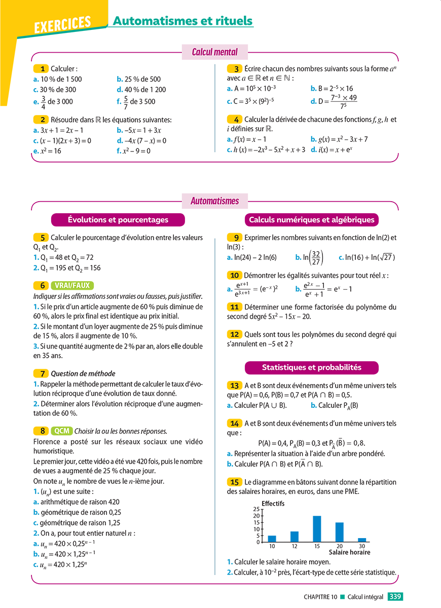 Automatismes et rituels Automatismes et rituels