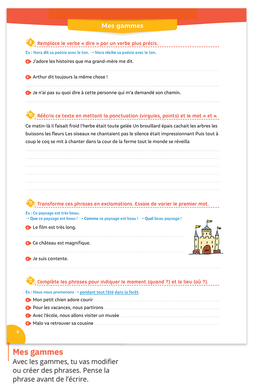 Mes gammes Mes gammes