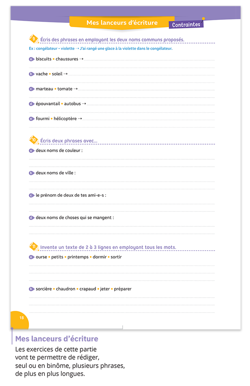Mes lanceurs Mes lanceurs