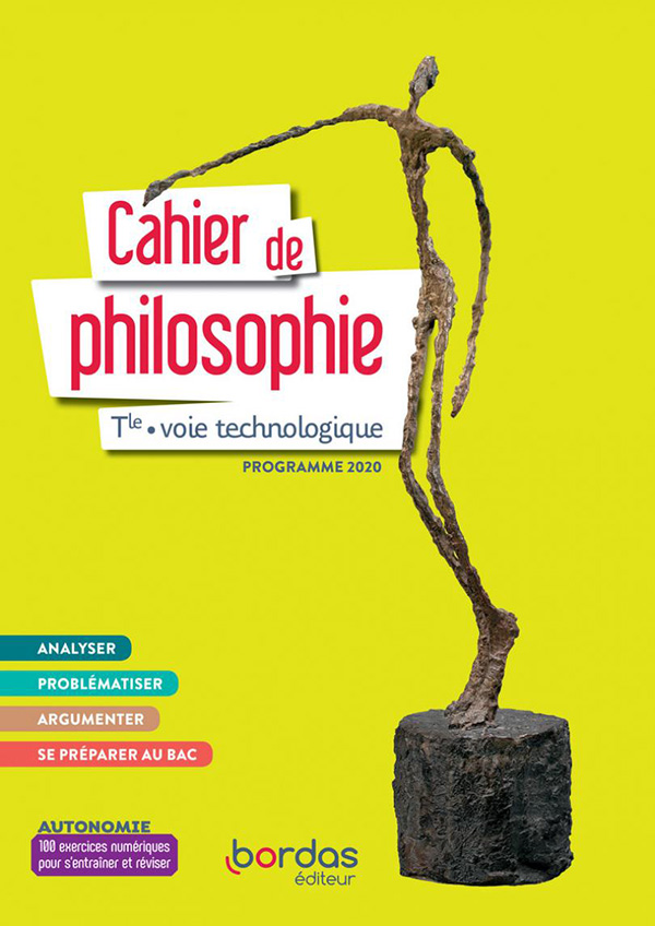 Cahier Philosophie Terminale Voie technologique