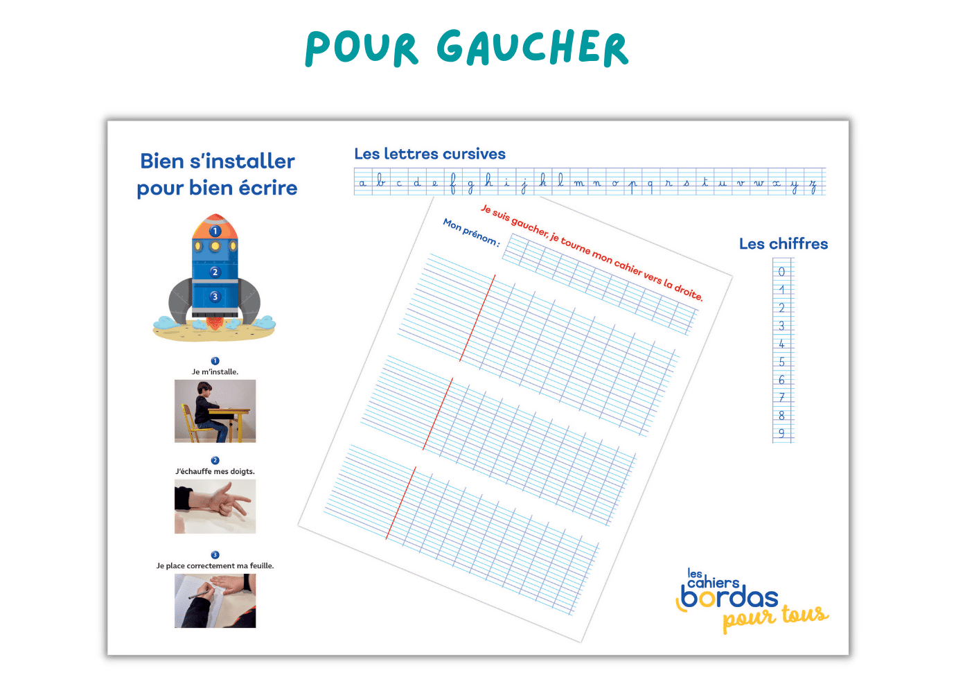 Les cahiers Bordas - Cahier d'écriture CP