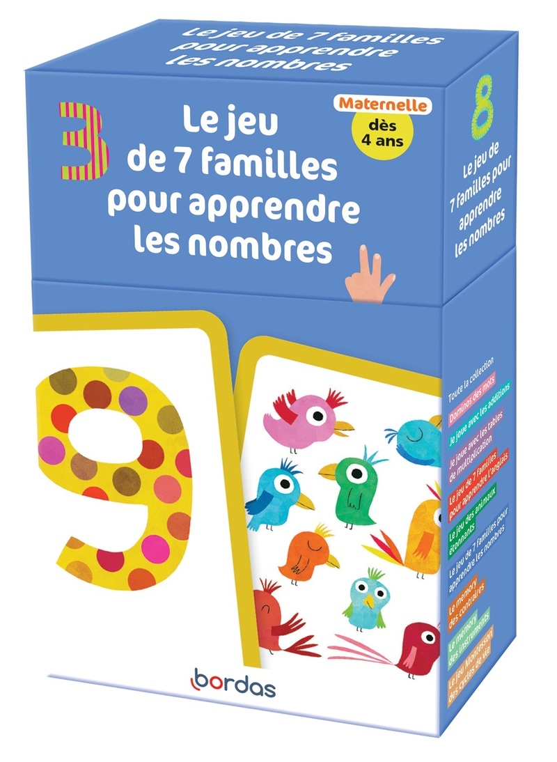 Jeu De 7 Familles Des Tables De Multiplication – Créé Par Un Orthophoniste, Apprendre En S’amusant, Dès 7 Ans