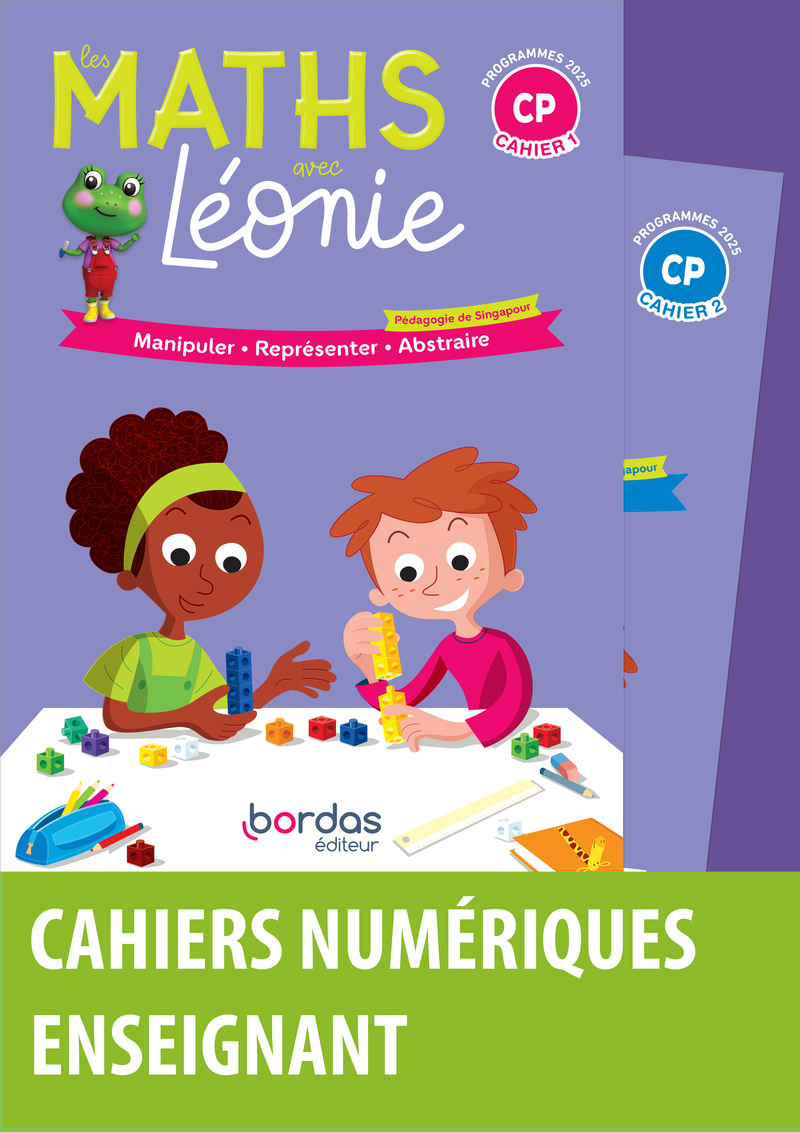 Les maths avec Léonie - CP - Pédagogie de Singapour * Fichier numérique ...