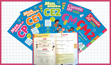 Mon année de… Des ouvrages multi-matières pour s’entraîner toute l’année !