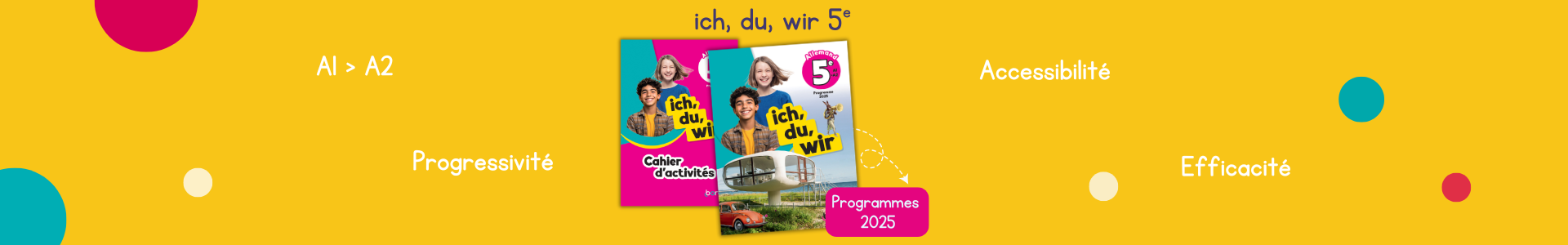 Ich, du, wir 5e - Conforme au programme 2025