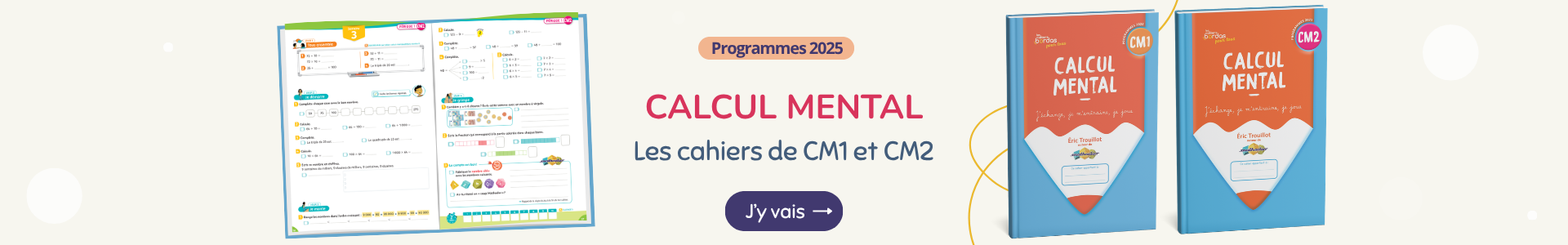 Calcul mental CM1 - CM2 - 2026