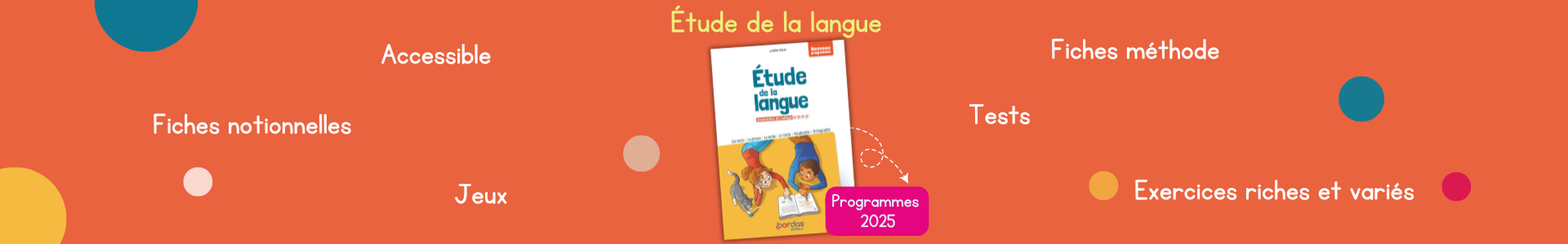 Etude de la langue collège