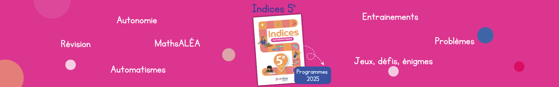 Indice maths 5e 