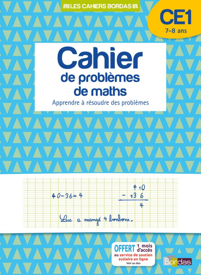 Cahier De Problemes De Maths Ce1 Cahier D Activites D Exercices Bordas Editeur