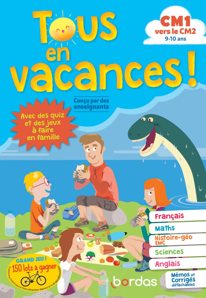 Tous En Vacances Du Cm1 Au Cm2 Cahier Dactivitésd - 