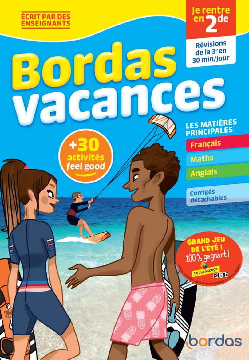 Bordas Vacances Je Rentre En 2de Cahier D Activites D Exercices Bordas Editeur