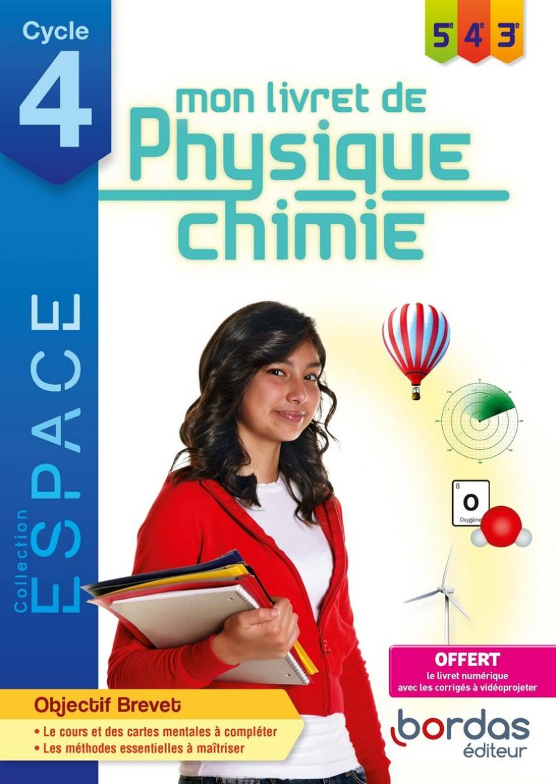 Mon labo de Physique-Chimie cycle 4 - cahier d'expériences - Ed. 2021 |  Hachette Éducation - Enseignants