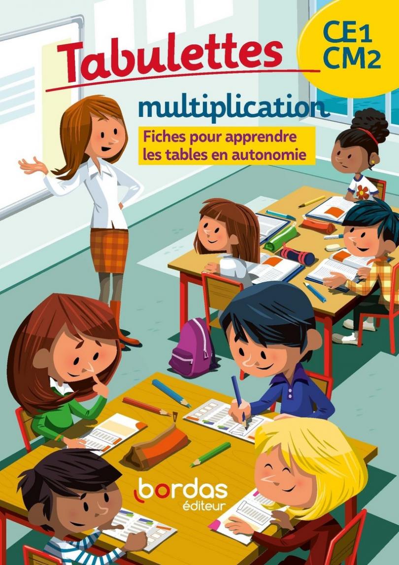 Les Posters effaçables - Les tables de multiplication * Poster
