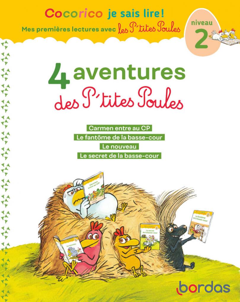 COLLECTIF - Mon coffret pour apprendre à lire et à écrire : avec les  p'tites poules Cof. - Abécédaires - Vocabulaires - LIVRES -   - Livres + cadeaux + jeux