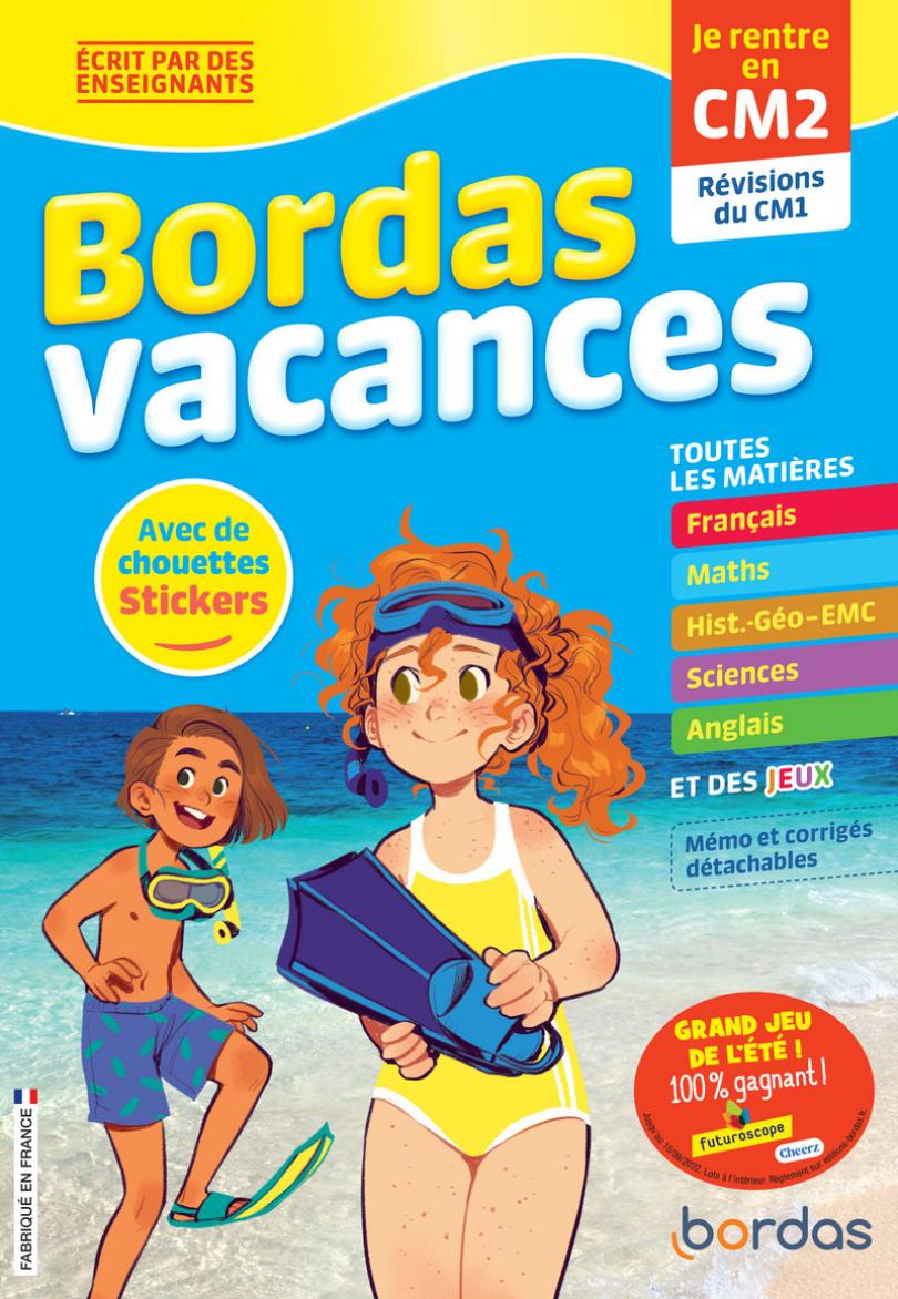Bordas Vacances Je Rentre En Cm2 Cahier D Activites D Exercices Bordas Editeur