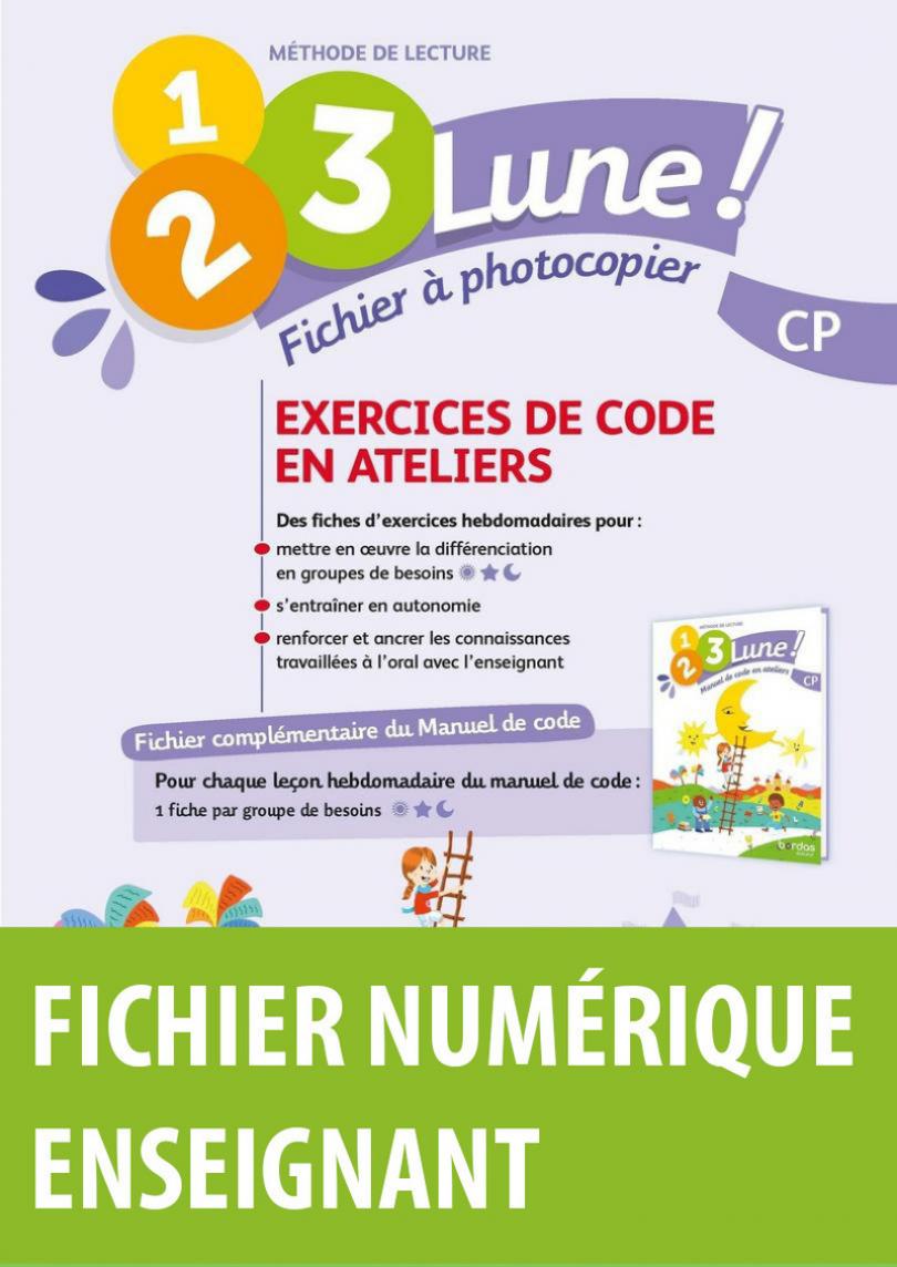 Cahier d'écriture CP Apprentissage - Version Numérique Enseignant 2020