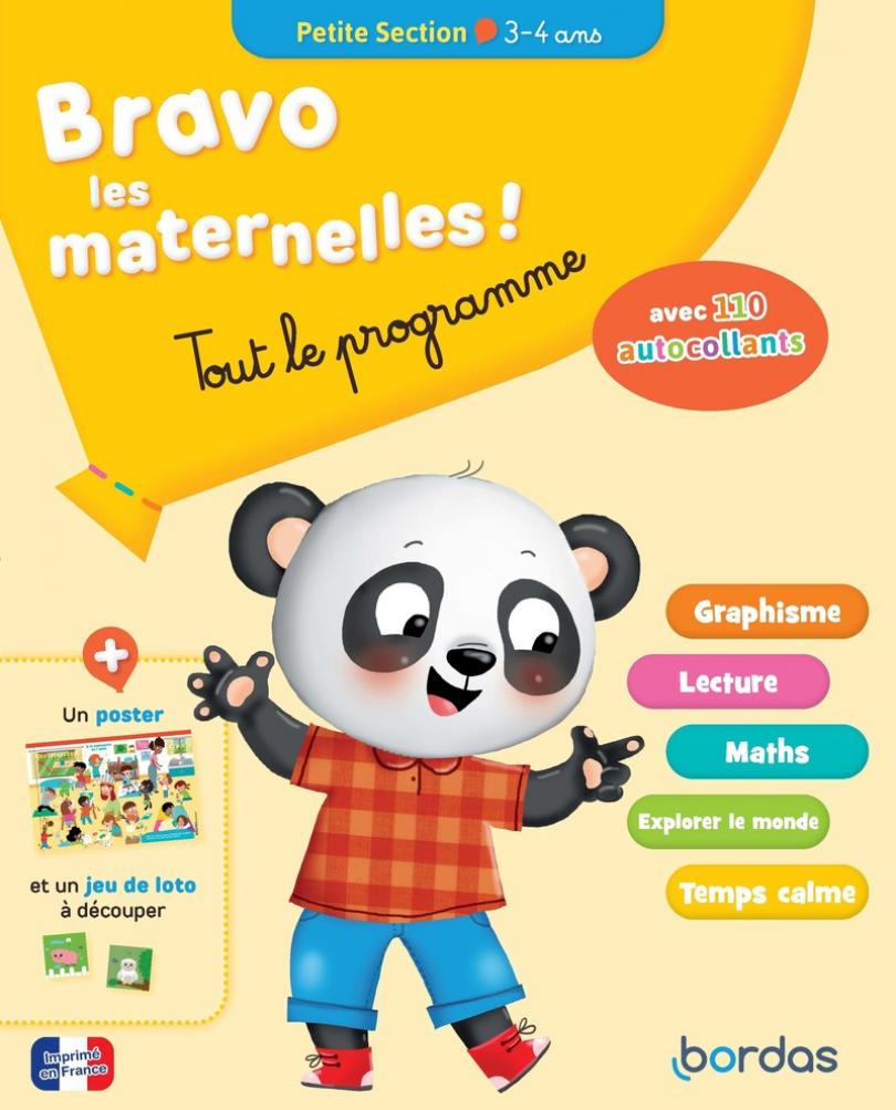 Mon bloc toute ma maternelle petite section, 3-4 ans : exercices