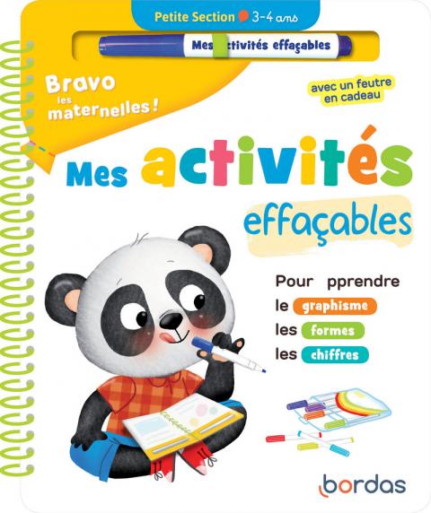 Cahier activités vacances 2020: Cahier maternelle petite moyenne et grande  section 2020, cahier d'activités fille licorne, mon grand cahier  d'activités 2020, carnet activités été 2020, carnet activité 