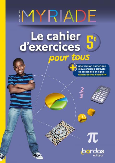 Myriade Mon cahier de maths en vidéos 3e * Cahier numérique enseignant